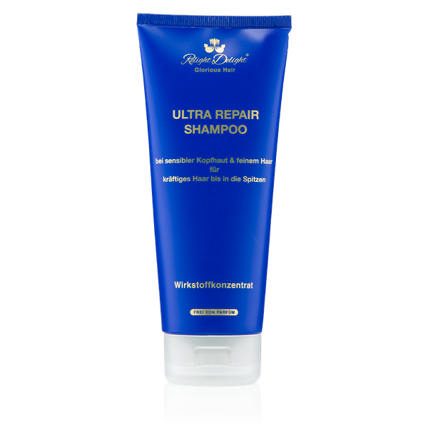 Glorious Hair - Pflege-Shampoo - frei von Parfüm (mit Keratin) (200ml)